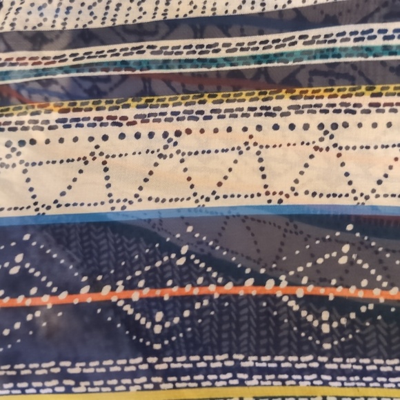 Three Pink Hearts Multicolor Tank Top sheer flowy summer hot nights - Picture 3 of 3